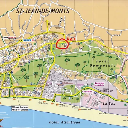 Kamp alanı Mobil Vendeen Le Bois Masson Saint-Jean-de-Monts
